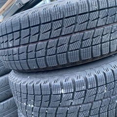 スタッドレスタイヤ&ホイールセット一台分　デミオ・ヴィッツ・ヤリス等　コンパクトカーに