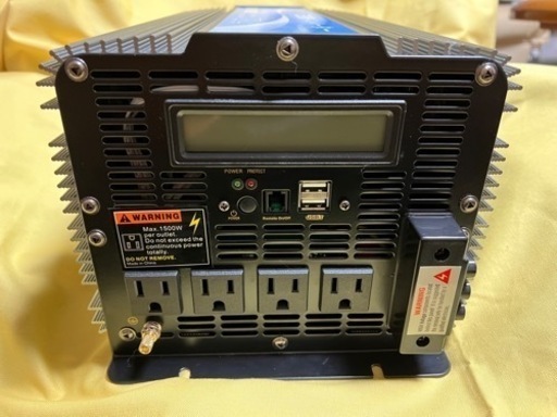 【中古】正弦波インバーター 3000w 12v用 キャンピングカー