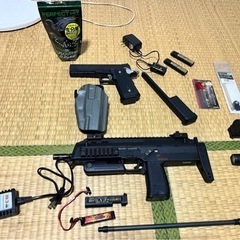 電動ガン　ハイキャパe  mp7a1セット付属品多数