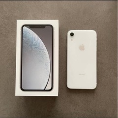 iPhoneXR ホワイト