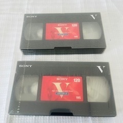 ビデオテープ【新品未開封】SONY VHS