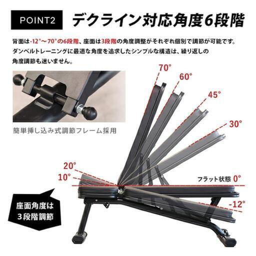 フレックスベル 32kg×2 2kg刻み ダンベルスタンド&ベンチのフルセット ...