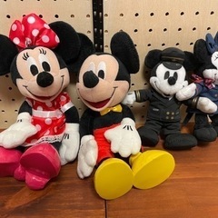 ディズニー　ミッキーミニー　ぬいぐるみ2セット