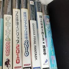PSPゲームソフト７本＋UMD MUSIC１本のセット!!