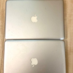 【取引中】ジャンク品　macbook  2台