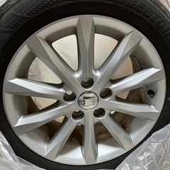 【極美品】200系クラウン ロイヤル 純正ホイール 17インチ　4本