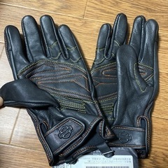 新品ハーレーダビットソン　ワットレザーグローブ　バイクグローブ　正規品　値引不可
