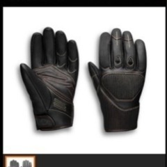 新品ハーレーダビットソン　ワットレザーグローブ　バイクグローブ　正規品　値引不可