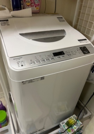 【お譲り先決まりました！】2020年製　SHARP 縦型洗濯機　ES-TX5E