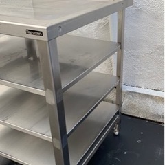 業務用 マルゼン 食洗機用 ソイルド 作業台 調理台 収納台 600×600×850 食器洗浄機 洗い場 流し 厨房キッチン 台付き 厨房機器 大阪