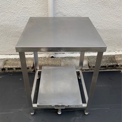 業務用 作業台 スライド台付き 幅695×奥行700×高さ800
