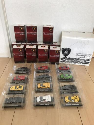 決まりました♪新品、ランボルギーニ ランボルギーニスーパーカーコレクション ミニカー