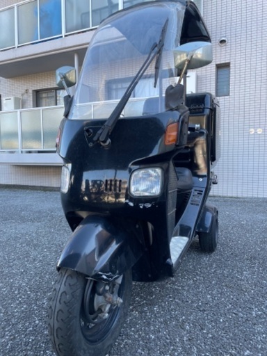 ホンダ ジャイロキャノピー 2st 実動 黒 ブラック