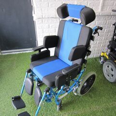 【中古】　リクライニング車イス