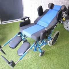 【中古】　リクライニング車イス