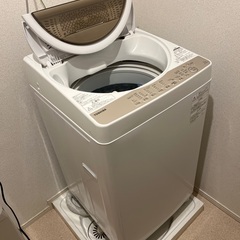 買って1年の洗濯機　TOSHIBA AW-7G(W) 7kg