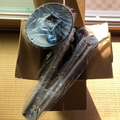 万力取り付け型 電球ライトスタンド