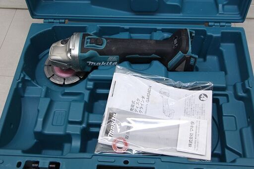 makita マキタ 100mm 18V 充電式 ディスクグラインダー GA404DN 本体