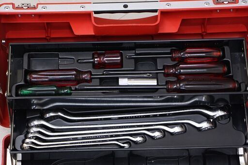 KTC TOOLS 工具セット ツールボックス 両開き 工具箱 (HD1514wY