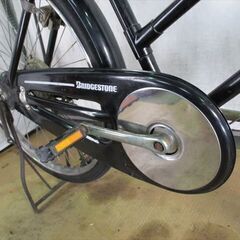 C492　限定特価　ビンテージ★ブリヂストン　ロッド式実用車　ブラック　現状品★ 中古 【26インチ 】 (*^▽^*)