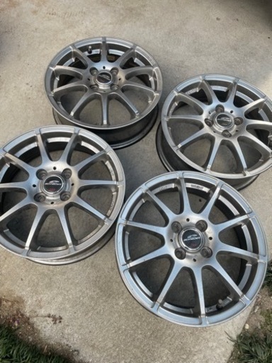 ホイール 15インチ 15×4.5J +43 PCD100 4穴 MID SCHNEIDER Stag
