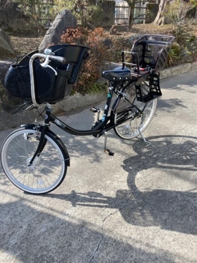 比較的に綺麗な前後子供乗せ自転車鍵新品3本