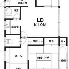 敷地内駐車場付き4LDK戸建て🏠✨小型犬飼育可能🐶希少なエリアからの募集🎵 - 川辺郡