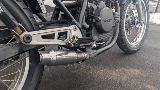 書付き HONDA GB250 クラブマン エンジン始動します。不具合有り 