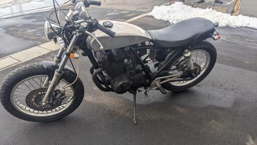 書付き HONDA GB250 クラブマン エンジン始動します。不具合有り 
