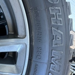 スタッドレスタイヤ　アルミホイール