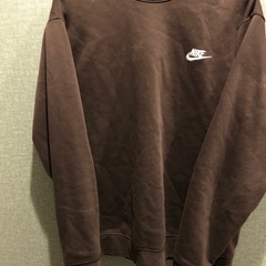 NIKE トレーナー　Lサイズ　ブラウン