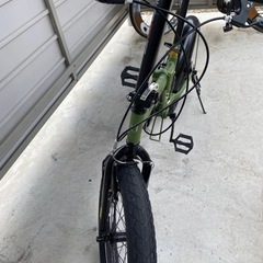 早い者勝ち‼️値下げ交渉‼️20インチ折りたたみ式自転車ミニベロ！