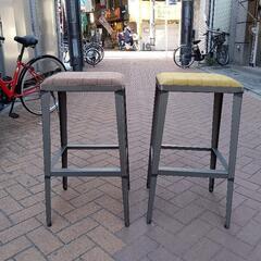 カロレ　アイアンハイスツール　インダストリアル　北欧モダン　スツール カウンターチェア