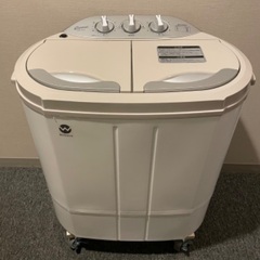【新品】シービージャパン 小型二槽式洗濯機 ホワイト ウォッシュ...
