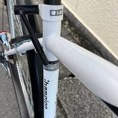 受け渡し者決定　自転車6段変装　超美品！白　27インチ 受け渡し者決定 自転車6段変装 超美品！白 27インチ