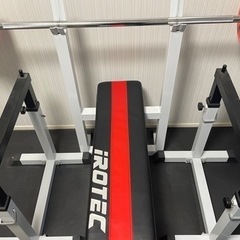ベンチプレス 引取りのみ 引取決まりました。ベンチプレスセット irotec