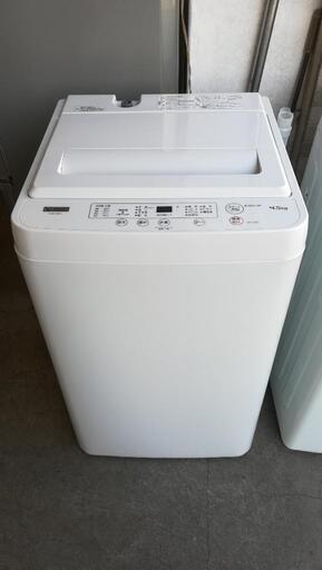 ⭐送料無料NO.97【配送・設置無料】2021年製の洗濯機がこの価格⭐おすすめです⭐ヤマダセレクト洗濯機4.5kg⭐ご来店歓迎