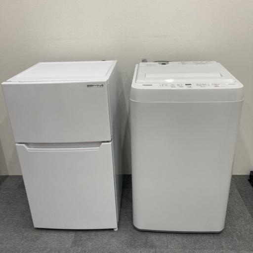 一人暮らし応援2点セット　極美品　2020年製　山田セレクション　冷蔵庫　洗濯機