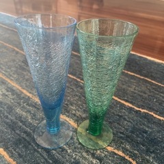 小樽ガラス　シャンパングラス