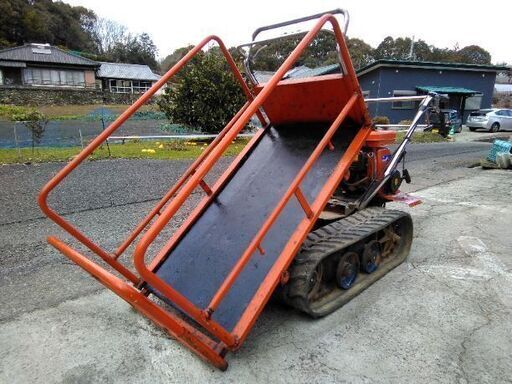 運搬車　チクスイ　手動ダンプ！　実働！！　調子良好！！