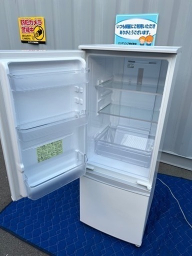 2019年製 シャープ ノンフロン冷凍冷蔵庫 SJ-17E6-KW