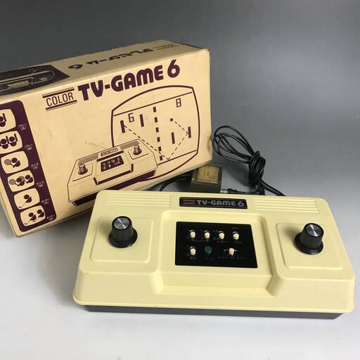 ut6/72　任天堂 カラー テレビゲーム 6 COLOR TV-GAME 6 箱付き　動作未確認 ジャンク品　NINTENDO コントローラー