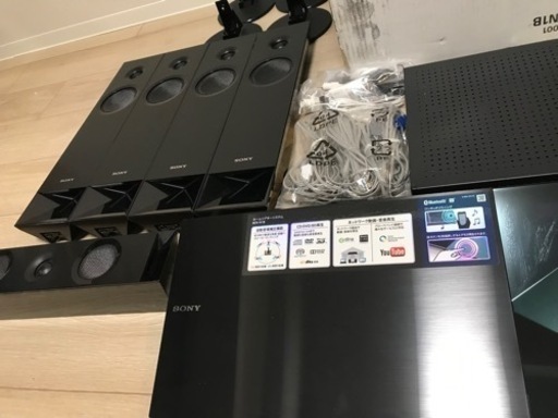 【ホームシアターシステム（SONY）】★美品！即決価格！早くご決定頂いた方に★ ホームシアターシステム（SONY）】☆美品！即決価格！早くご決定頂いた