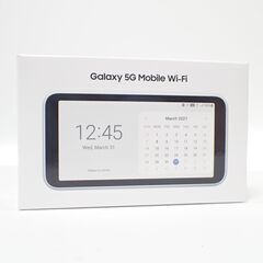 D463 au Galaxy 5G Mobile Wi-Fi SCR01 判定○
