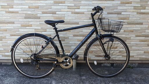 中古自転車 7段変速 700×32C （LEDオートライト） 軽整備済み 安い 防犯登録 町田市 麻生区 神奈川 060ky