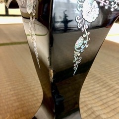 【⚠️近日処分】大型 螺鈿 細工 座卓 テーブル 豪華絢爛 高級 鳳凰図 韓国漆塗　配送可