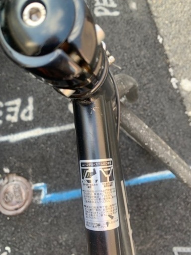 取引決定】使用期間9ヶ月 2万円以上 コルベットロードバイク 自転車 黒