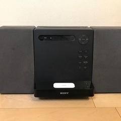 ソニーCDステレオコンボ(US仕様:120V)