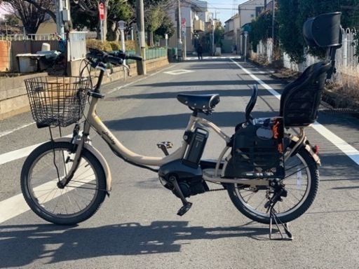 ヤマハ　中古　子供乗せ電動自転車　12.3Ah 001