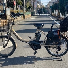 ヤマハ 中古 子供乗せ電動自転車 12.3Ah 001